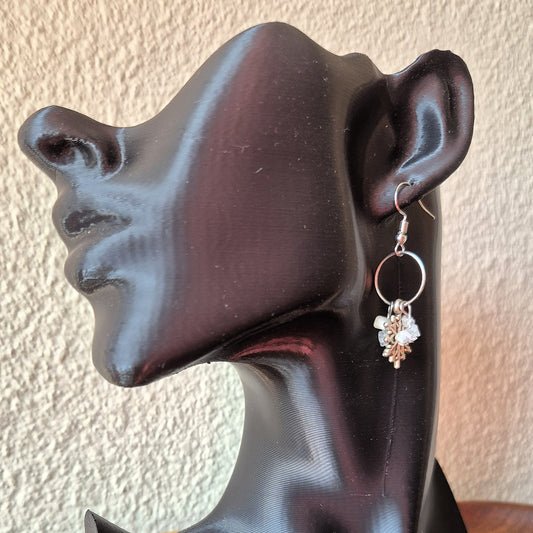 Snowflake Cluster Earrings
