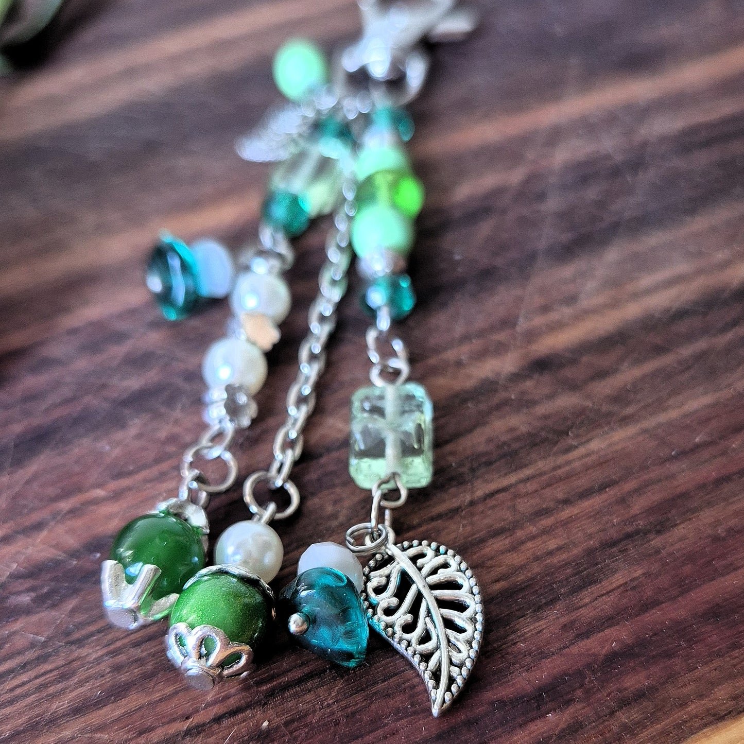 Little Leaf Walk Bag Charm